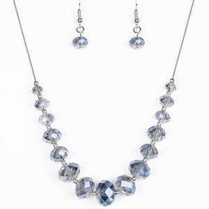 Crystal Blue Necklace